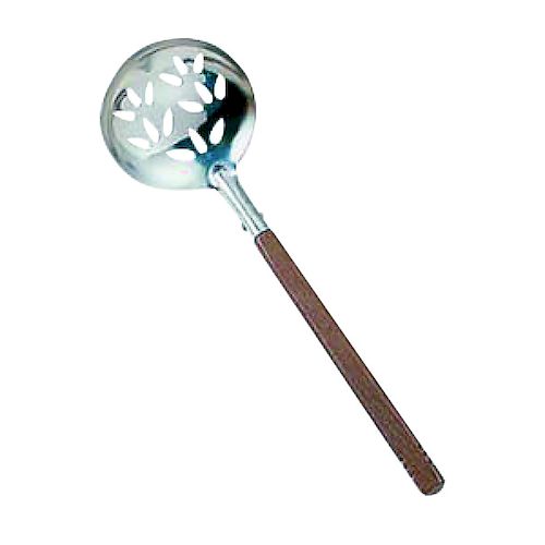 4949362741878 カンダ ローズ柄卓上お玉 穴明 小