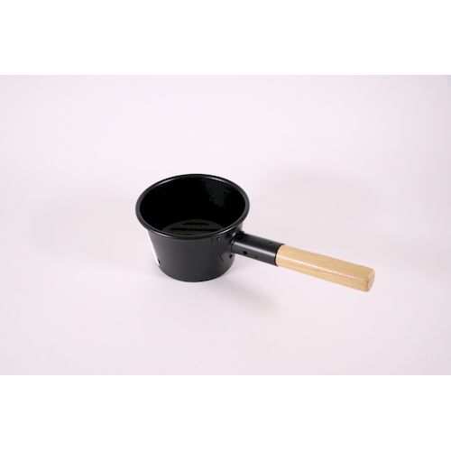 【商品説明】●木柄なので握りやすく熱くなりにくい