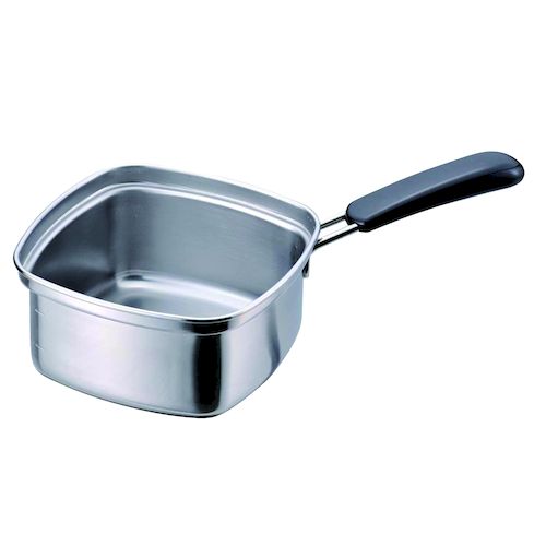 〜20 cm - 4957423059619 下村企販 四角いラーメン鍋15cm