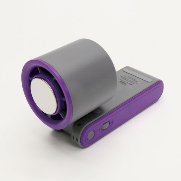 (LINEクーポン有)ヒロコーポレーション HED-7738 折りたたみ100段階冷却プレートハンディファン HED7738