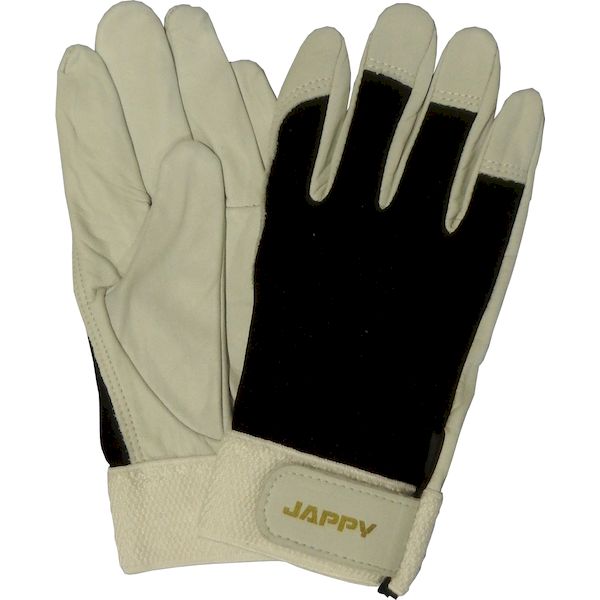 (LINEクーポン有)翌日出荷 JAPPY ジャッピー JPH-178B-M 作業用手袋 牛革 JPH178BM