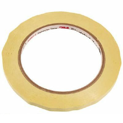 (LINEクーポン有)【即納在庫品】「直送」3M 1350FY16 難燃性ポリエステルテープ 1350黄色 6mmX66m ポリ..