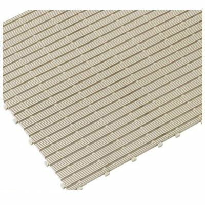 ミヅシマ工業 4010610 ジョイントラインマット 295×295×13mm グレー