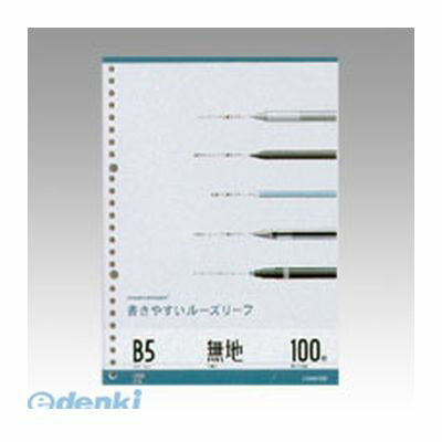 マルマン L1206H B5ルーズリーフ 無地 100枚
