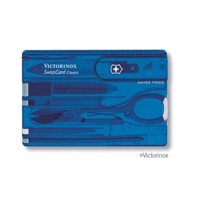 ビクトリノックス VICTORINOX 0.7122.T2 SWISS CARD スイスカードT2 BL【キャンセル不可】