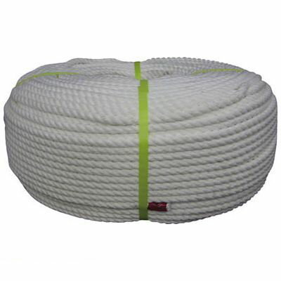 ユタカメイク S8200 ロープ ポリエステルロープ巻物 8φ×200m【キャンセル不可】