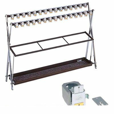 (LINEクーポン有)ミヅシマ工業 2310030 鍵付折り畳み式傘立てX−30