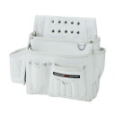【個数:1個】ネクサス NEXUS NX-805W 棟梁型釘袋 墨ツボ差付 WH NX805W
