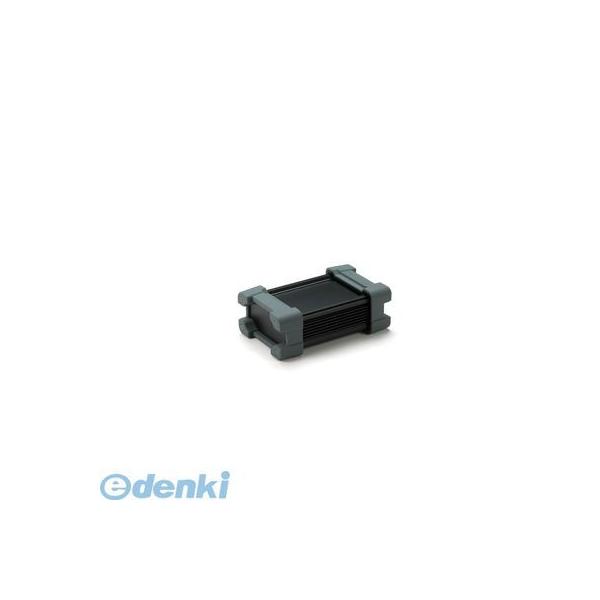 Rakuten - (LINEクーポン有)タカチ AWP12-8-22BG 直送 代引不可・他メーカー同梱不可 AWP型 プロテクター付アルミケース プロテクター／グレーボディーフレーム／ブラック AWP12822BG