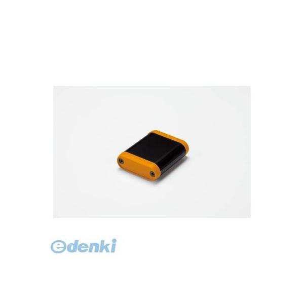 Rakuten - (LINEクーポン有)タカチ MX4-7-9BOP 【3セット】 直送 代引不可・他メーカー同梱不可 MX型丸型モバイルケース ブラック／オレンジ