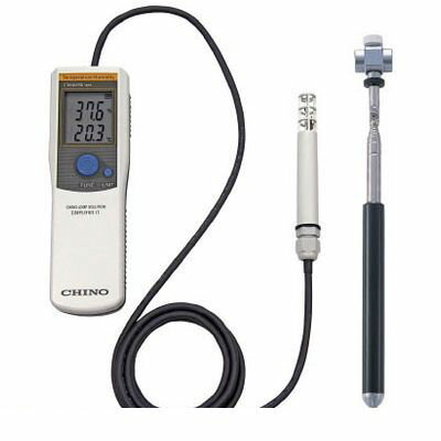 【即納在庫品】「直送」チノー HNEHSPB CHINO ハンディ形温湿度計【スタンダード・高所測定用伸縮シャ..