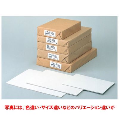 (LINEクーポン有)アピカ イタ3 板目表紙 みの判100枚 450g／m2 ナチュラルホワイト 板目表紙ミノバン A..