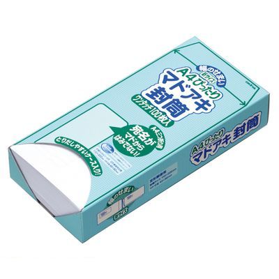 (LINEクーポン有)オキナ WT30WH 窓開き封筒A4 ホワイト