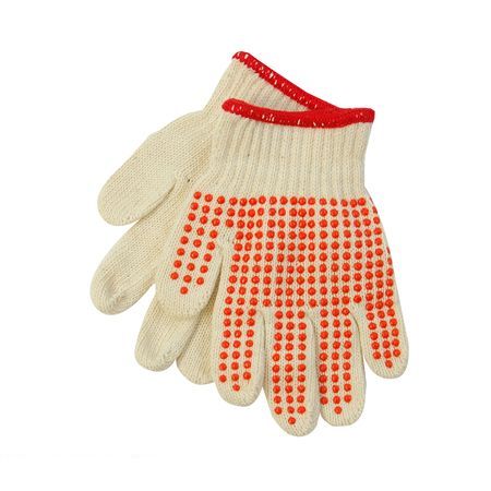 【個数：1個】PAX-ASIAN 518-R-2S こども軍手すべり止め5歳から6歳2S赤518R2S