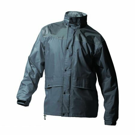 Makku マック 4939108000055 AS−5400 レインハードプラス2 ダークグレー4L ユニセックス