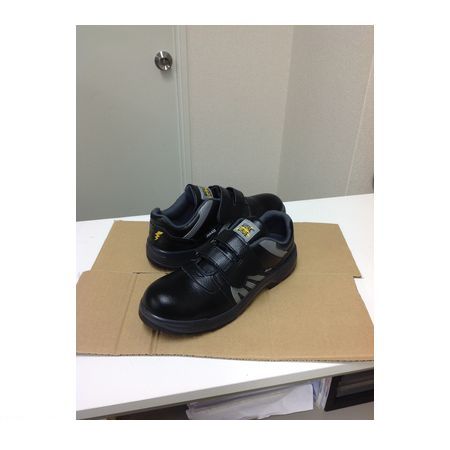 (LINEクーポン有)GDJAPAN ジーデージャパン 4560153016717 W1020 静電機能付き 安全靴 黒・グレー マジック 30．0