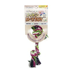 ペットプロジャパン PetPro 4981528693058 ペットプロ ナチュラルコットンロープTOY レインボー SSサイズ