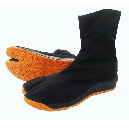 日進ゴム 4932807072675 祭りたび9型風神 エアークッション付き【ハゼ】 黒 27．5 祭足袋 C-自力