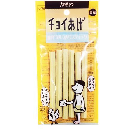 わんわん 4532066003948 チョイあげ 山羊ミルク入りスティック 6本