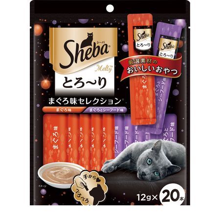 マースジャパンリミテッド 4902397845133 シーバ とろ〜り メルティ まぐろ味セレクション 12g×20P SMT30