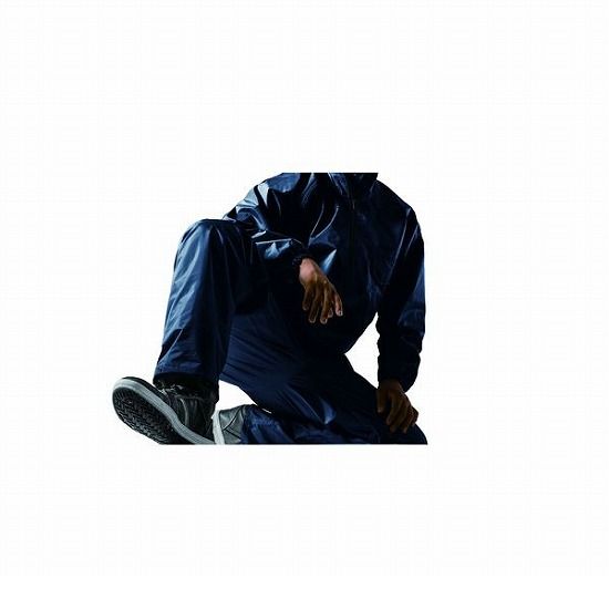 Makku マック 4939108004046 AS−5100 アジャストマック ネイビーEL レインウエア レインスーツ ELサイ..