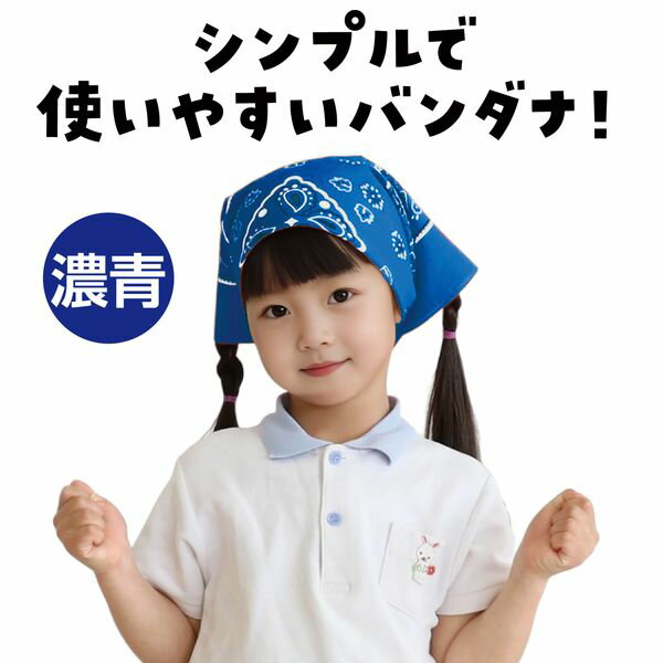アーテック ArTec 004199 バンダナ 濃青の紹介画像2