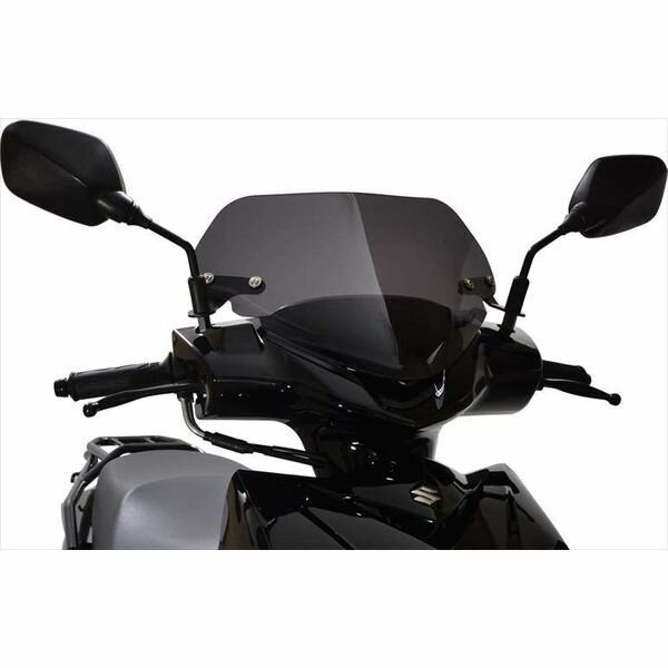 (LINEクーポン有)旭精器 AF-ASAHI SW-08 ショートバイザー スモーク SW08