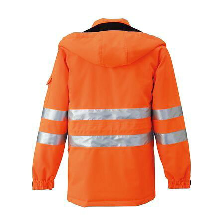 (LINEクーポン有)4930269204214 bigborn 8575 ボウカンコート 色：ケイコウオレンジ サイズ：5L 2