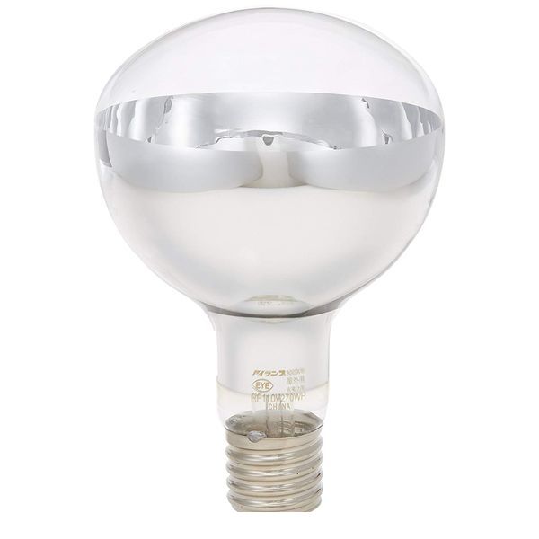 Filament Lamps - 【個人宅配送不可】岩崎電気 RF110V270WH 直送 代引不可・他メーカー同梱不可 白熱ランプ屋外用270W