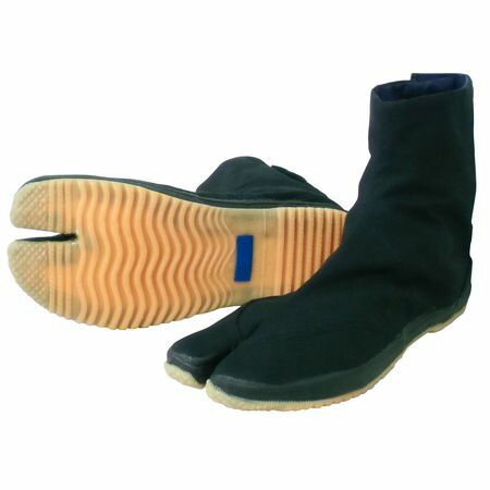 (LINEクーポン有)日進ゴム 4932807000043 自力5枚地下たび 黒 24．0 C-自力