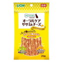 ライオン商事 4903351004351 PETKISS FOR CAT オーラルケア ササミ＆チーズ 20g