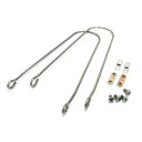 4938915701445 アサヒサイクル 泥除けステーセット 【バラ/金具付】 ステン 27インチ