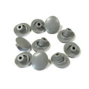 4938915707591 アサヒサイクル ステムキャップ 10個入【小】 グレー HS-AS401KP GR