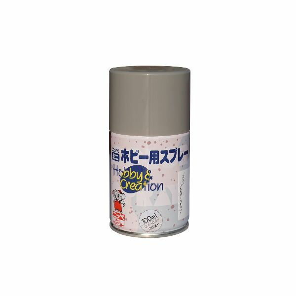 「直送」ニッペホームプロダクツ 4976124410314 直送 代引不可・他メーカー同梱不可 ミニホビー用スプレー グレ− 100ml
