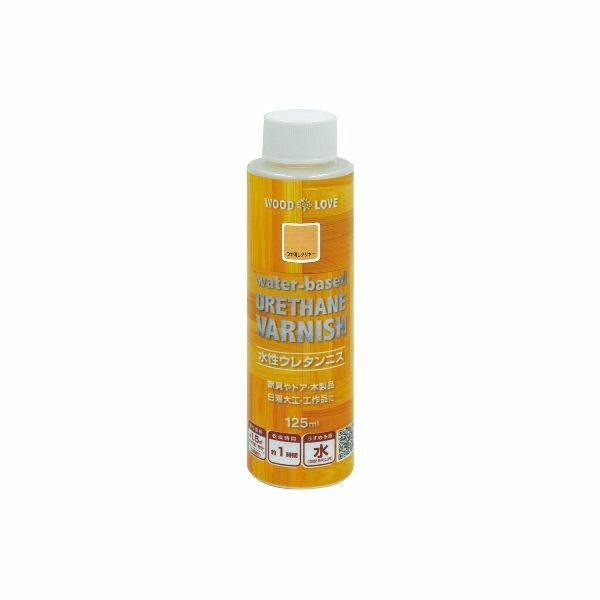 Coating, Repair, Various Materials - 「直送」ニッペホームプロダクツ 4976124516719 直送 代引不可・他メーカー同梱不可 水性ウレタンニス 125ml つや消しクリヤー 300N027−125