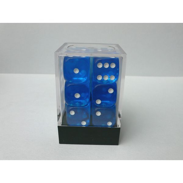 【11/25限定!抽選で最大100%ポイントバック】イメージミッション木鏡社 KG11609 16mm 角丸ダイス 12個入箱 青