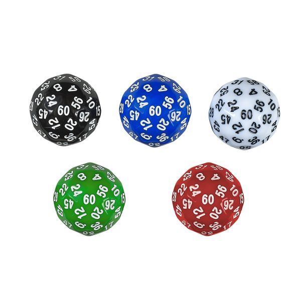 【11/25限定!抽選で最大100%ポイントバック】イメージミッション木鏡社 KG18500 35mm 60面ダイス 青【1個】