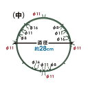 第一ビニール 4968438017341 マルチリング中28cm
