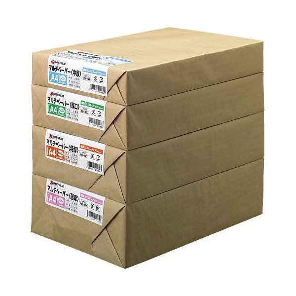 スマートバリュー A044J マルチペーパー最厚 A4 500枚(2.0)