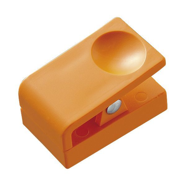 スマートバリュー B511J-O10 マグネットクリップ【プラ】橙10個 B511JO10