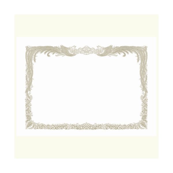 スマートバリュー N146J-10 OA賞状用紙白縦書用A4 100枚 N146J10