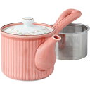 西海陶器 13907 花蓮 SS軽量急須 赤・小
