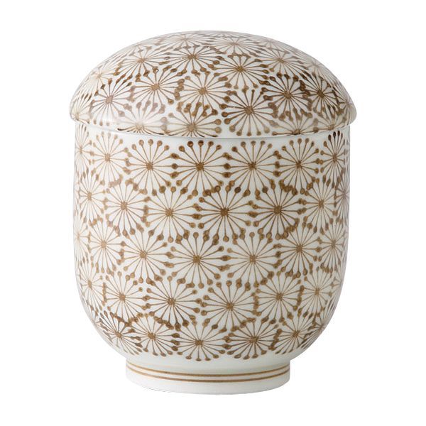 (LINEクーポン有)西海陶器 21327 【5個入】 亀甲紋 小むし碗