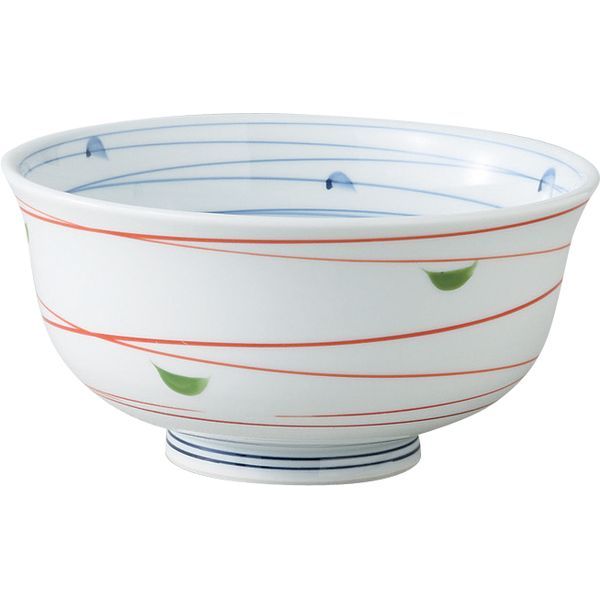 (LINEクーポン有)西海陶器 41739 【3個入】 乱線紋 軽量丼