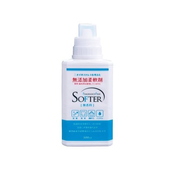 4901329280523 【720個入】無添加柔軟剤 本体 500ml【キャンセル不可】