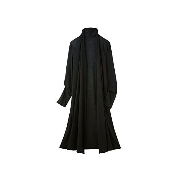 4985697232834 すらっと日よけロングカーデブラック【キャンセル不可】 セルヴァン ファッション ロングガーディアン ブラックセルヴァン cervin 日よけ対策 日差し対策 日除け