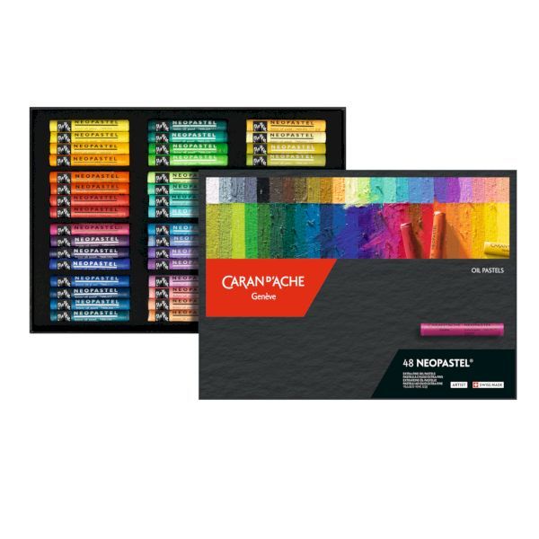 (LINEクーポン有)ホルベイン画材 619433 CDA7400−348ネオパステル48色 カランダッシュ おとなのぬりえ ..