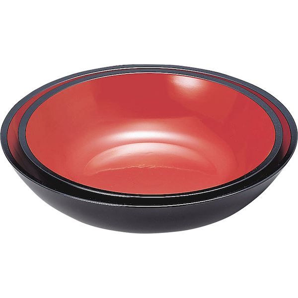 4967151114900 福井クラフト こね鉢 黒内朱 尺五 51407300PL−30−8
