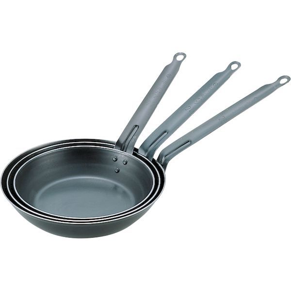 (LINEクーポン有)4905317001367 島本製作所 SS鉄底厚フライパン26cm