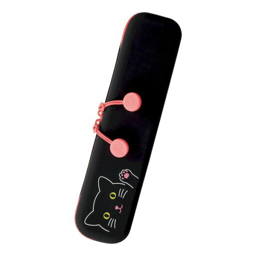 リヒトラブ LIHIT LAB. A-7717-3 SMART FIT PuniLabo スリムファスナーポーチ 3クロネコ リヒトラブ LIHIT LAB. A-7717-3 SMART FIT PuniLabo スリムファスナーポーチ 3クロネコ